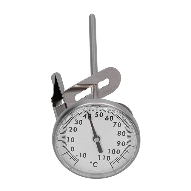 Thermomètre à café, sonde longue acier inoxydable pour cuisine