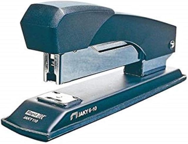 Rapid Agrafeuse de bureau, 60 feuilles, Metal, Robuste, Noir, Jaky 110, 10105501