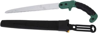 Cofan Scie d'élagage manuelle portable avec lame de 500 mm | Poignée ergonomique et antidérapante avec housse de protection | Utilisation professionnelle pour l'agriculture et le jardinage