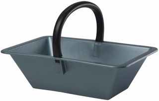 EDA - Panier de Ramassage - Récolte des Fruits - 50 x 34,5 x H.16 cm - Vert