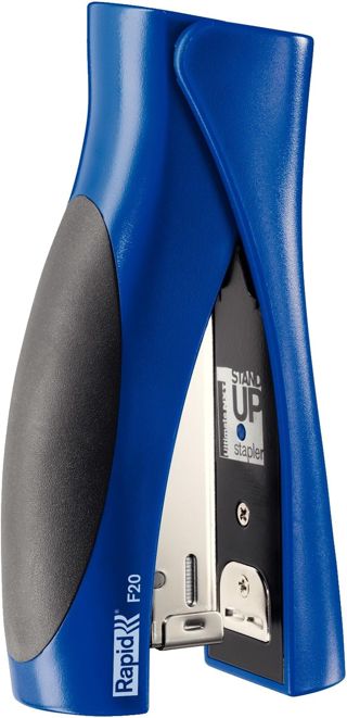 Rapid Ultimate stand up NXT Agrafeuse en plastique et métal Bleu transparent
