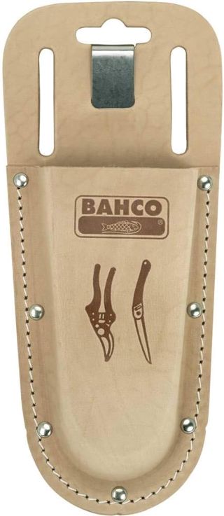 Bahco PROF-H - Etui Cuir Secateur/Scie, Taille unique, 28x18x18 cm, Couleur Naturelle