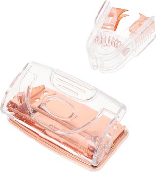 DOITOOL Perforatrice et Décapsuleur Transparent Multifonction Bureau Outil de Perforation Précis et Détache-agrafes Résistant pour Gestion des Documents