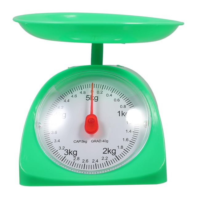 Balance Cuisine Numérique Multifonction en Abs Plateau, Haute Précision, Capacité 5kg, Design Créatif et Portable pour Usage Domestique Couleur Aléatoire