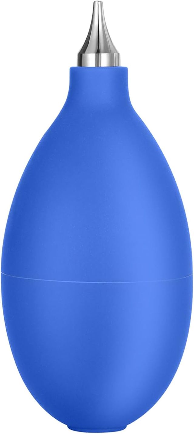 Souffleur d'air en caoutchouc – 23 x 5 x 5 cm – Souffleur à poussière pour le nettoyage de l'objectif de l'appareil photo | Souffleur en caoutchouc réutilisable pour appareils électroniques