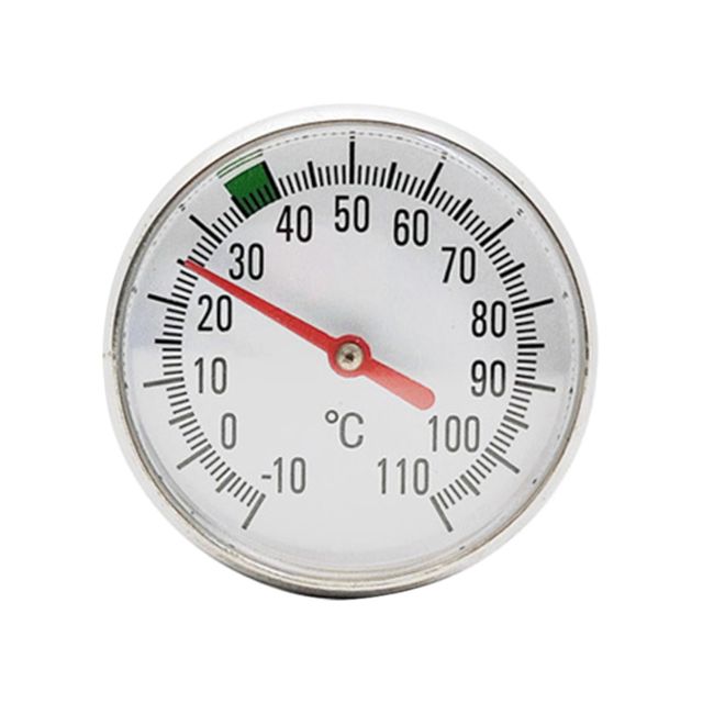 UKCOCO 1 Set Thermomètre Résistant Chaleur Thermomètre à Café Acier Inoxydable Léger et Portable pour Mesurer la Température Lait, de L'eau Aliments Cuisine