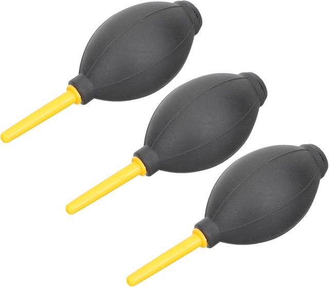 BETOOKY Souffleur d'air pour Dépoussiérage Profond des Équipements Électroniques Sensibles 3pcs pour Nettoyage Objectif Appareil Photo Design Ergonomique et Matériau TPE