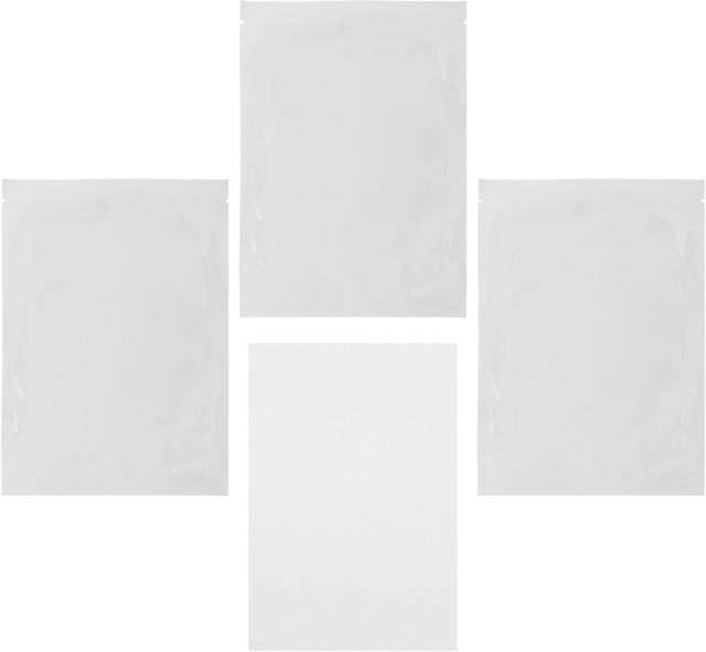 Cartes de Nettoyage pour Lecteurs de Cartes IC et Scanners de Chèques, Lot de 4, Matériau Polyester de Pulpe de Bois, Compactes et Faciles à Transporter, pour Bureaux Financiers