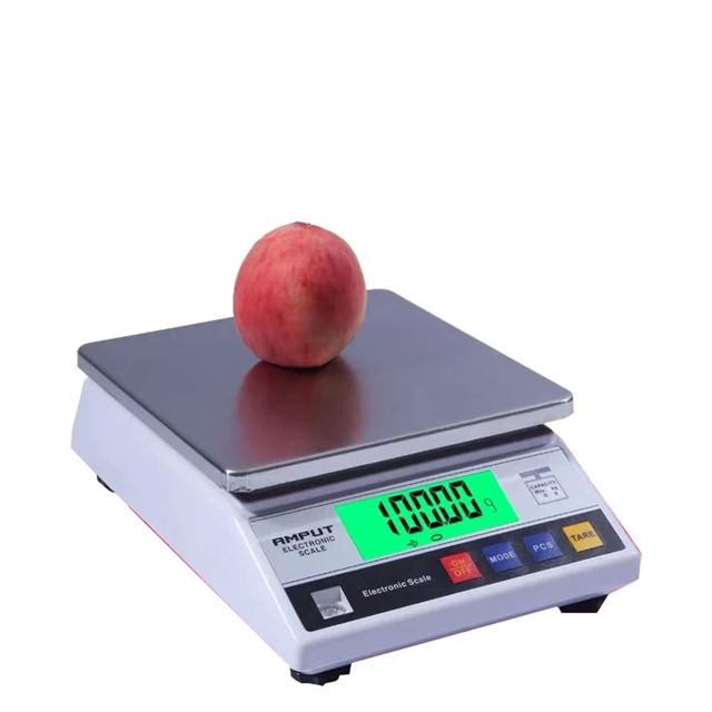 Balance de précision - Balance d'analyse de laboratoire - Balance électronique - Balance de bijoux - Balance de cuisine - Calibrage 7500 g/0,1 g