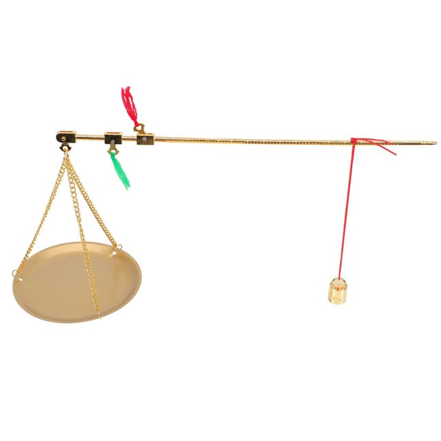 ABOOFAN Balance Cuisine en Cuivre pour Médecine Chinoise et Thé Fonction de Pesée Précise