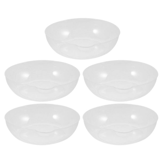 Plateau de Pesée 800ml 5 Pièces Blanc en Plastique Cuisine