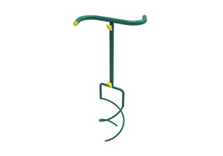 AéroCompost Réglable naturOvert® - Hauteur Réglable 74 à 91 cm - Guidon en S - Dents Profilées - Largeur 16 cm - 1,55 kg - LEBORGNE