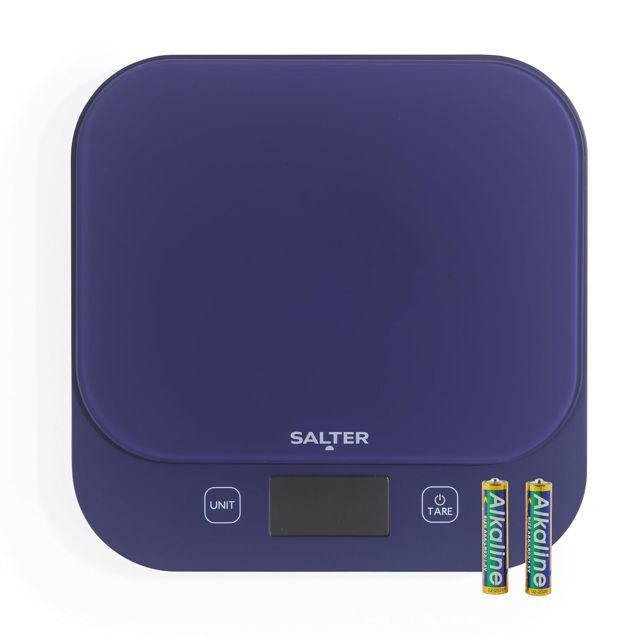 Salter British Bakes Balance de cuisine numérique 10 kg, précision 1 g