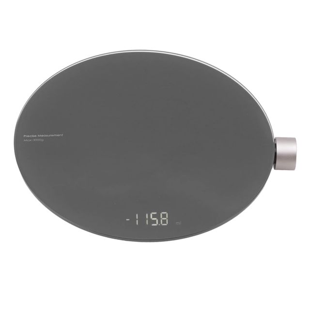 Naroote Balance de Cuisine Intelligente, écran LCD de Haute Précision avec Fonction de Tare et Conversion d'unité, pour la Cuisson des Aliments Mesurant le Poids de 1 G à 3000 G