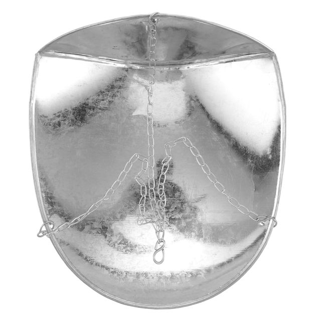 Veemoon Plateau de Pesée Industriel en Acier Inoxydable avec Chaîne Renforcée Accessoire pour Balance Suspendue Compatible Pesée de Céréales et Fruits Facile à Nettoyer Usage