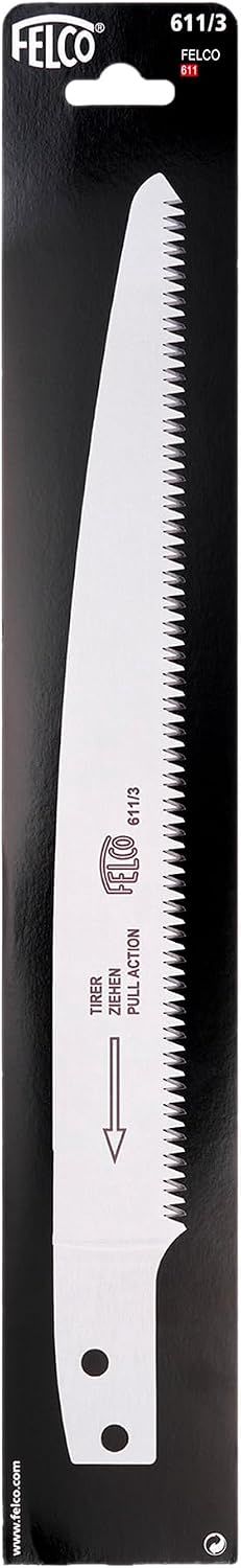 FELCO 611/3 Lame de rechange (pour scie - scie à traction - lame de 33 cm) argent, 35 x 15 x 5 cm