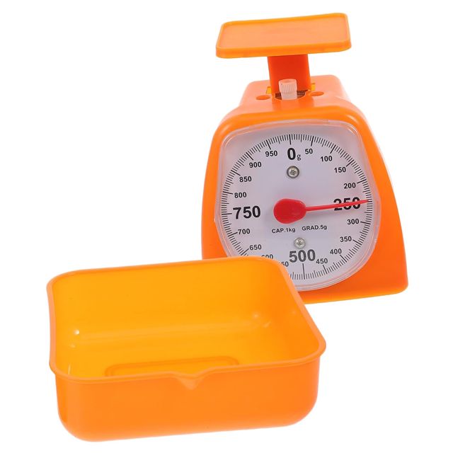 Balance Cuisine Mécanique pour Pesée Précise 1kg en Plastique
