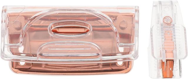 Artibetter Dégrafeuse de Bureau Portable en Plastique et Alliage D'aluminium, Perforatrice Multifonctionnelle pour Bureau, Accessoire Élégant Améliorant L'efficacité