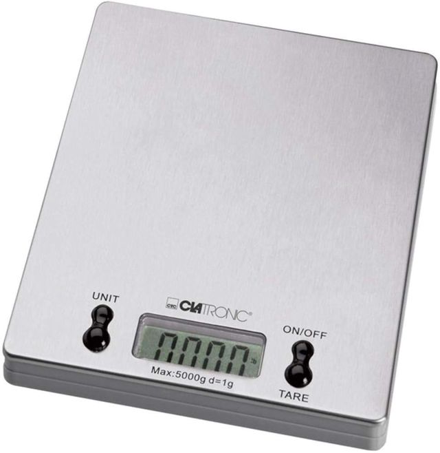 Clatronic KW 3367 Balance de Cuisine Kg / G / Lb 5 Kg Affichage LCD