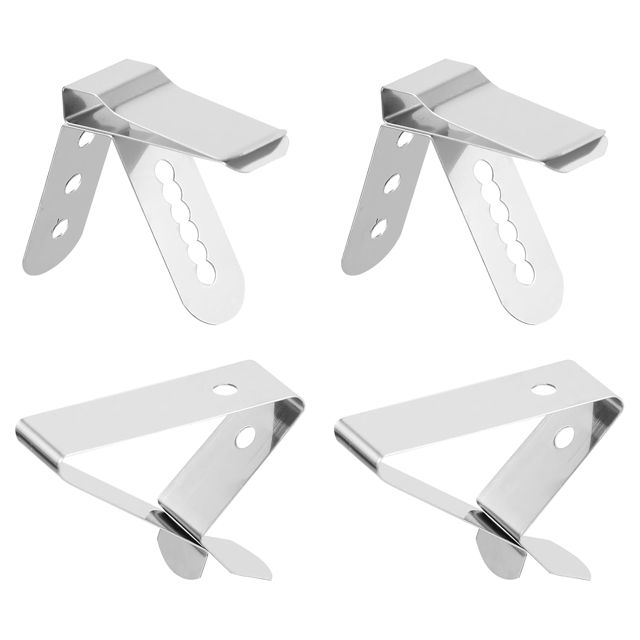 Clip Thermomètre la Cuisine 4 Pièces en Acier Inoxydable pour Sonde