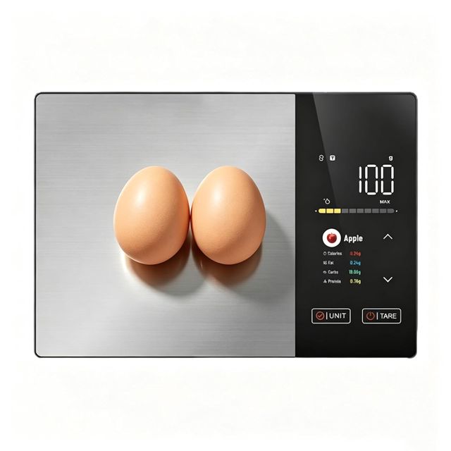 Balance de cuisine numérique avec calcul de la nutrition, balance de