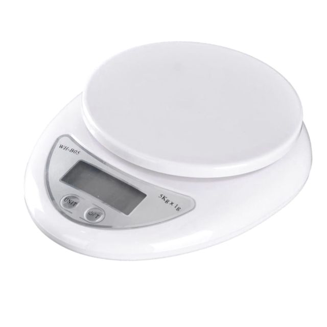 Balance Cuisine Électronique B05, Précision 1g, 5 Kg