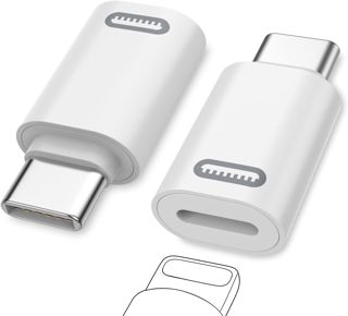 MoKo Adaptateur Lightning vers USB-C pour iPhone Duo 18 17 16 15