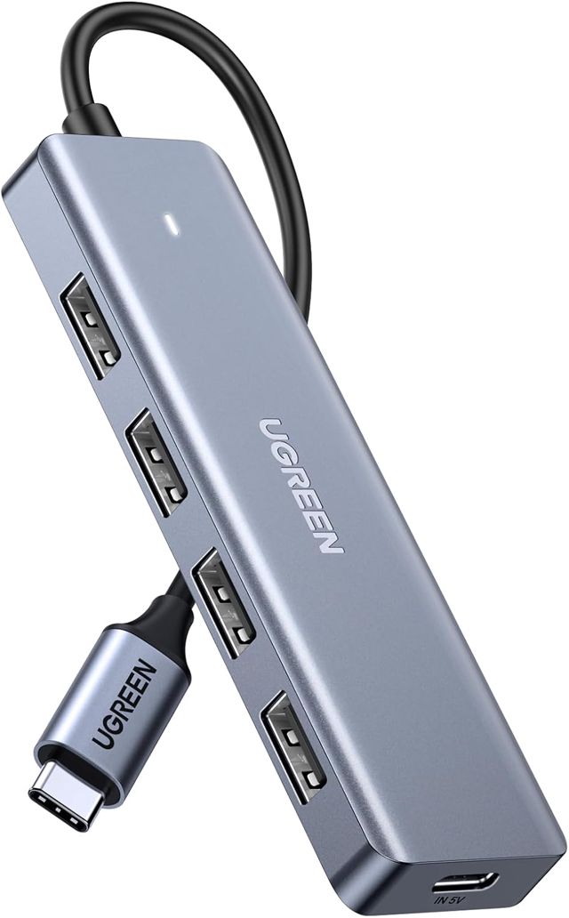 UGREEN Hub USB C vers 4 Ports USB A 5Gbps Adaptateur Multiport USB (15cm)
