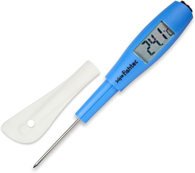 FISHTEC Spatule Thermomètre de Cuisson 2 en 1