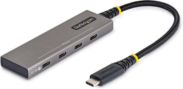 StarTech Hub USB-C 4 Ports 10Gbps, Recharge PD 100W (309B-USBC-HUB)