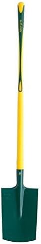 Leborgne Bêche à Rebord Duopro 28 cm Manche Pomme Novagrip Lame Nervurée