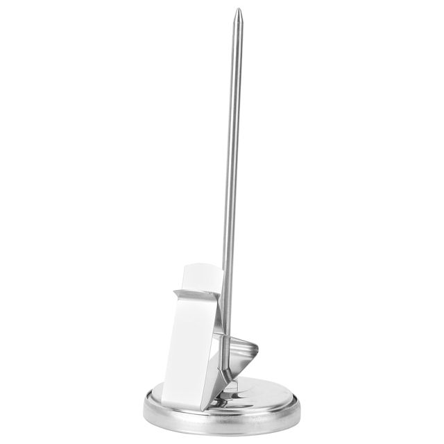 ABOOFAN Thermomètre Blanc en Acier Inoxydable Cuisine Résistant aux Hautes Températures Prévention et Fissures pour Barbecue et Four pour Rôtisserie