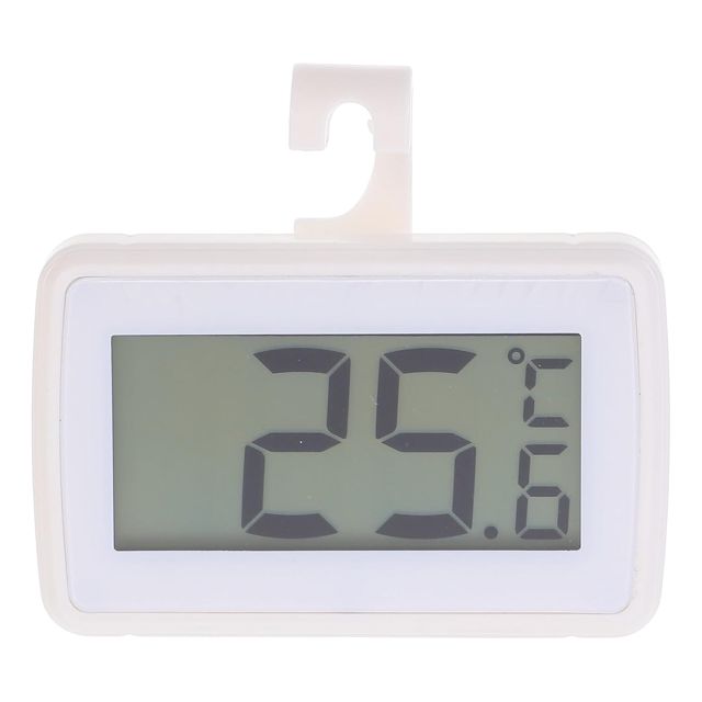 Artibetter Thermomètre Écran Lcd Plage de Mesure 20℃ à 110℃ Précision ±1℃ Portable Haute Précision en Abs Étanche et Simple D'utilisation de Réfrigérateur Cuisine