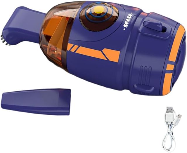 Aspirateur de Bureau Nettoyage Claviers Débris Veilleuse LED
