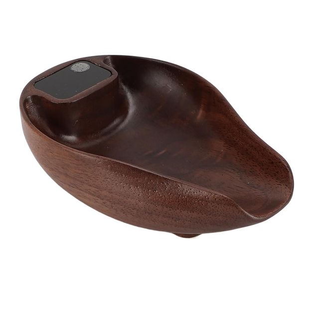 Fdit Balance à thé en Bois Balance à café de Poche Haute Précision 0,1 G 0,01 Oz de Cuisine Numérique avec Plage de 0,3 G à 200 pour la Cuisson du thé Verser