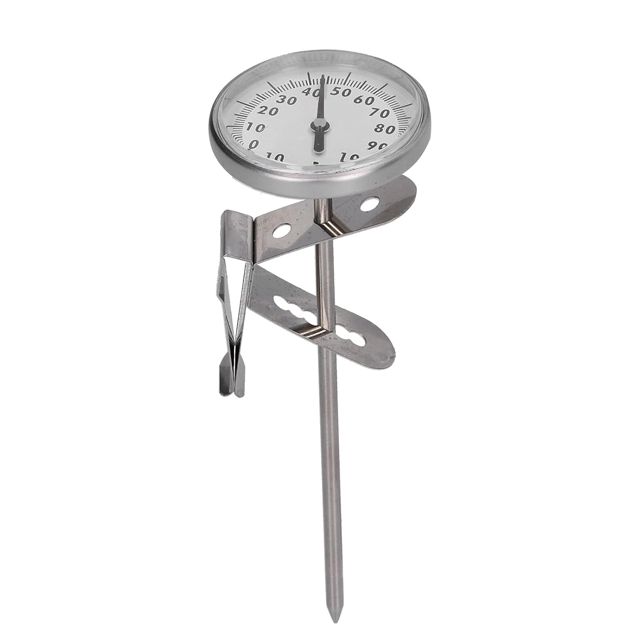 Thermomètre Alimentaire, Thermomètre à Lait -10 ℃-110 ℃, Conception à Grand Cadran, Portable pour la Cuisine