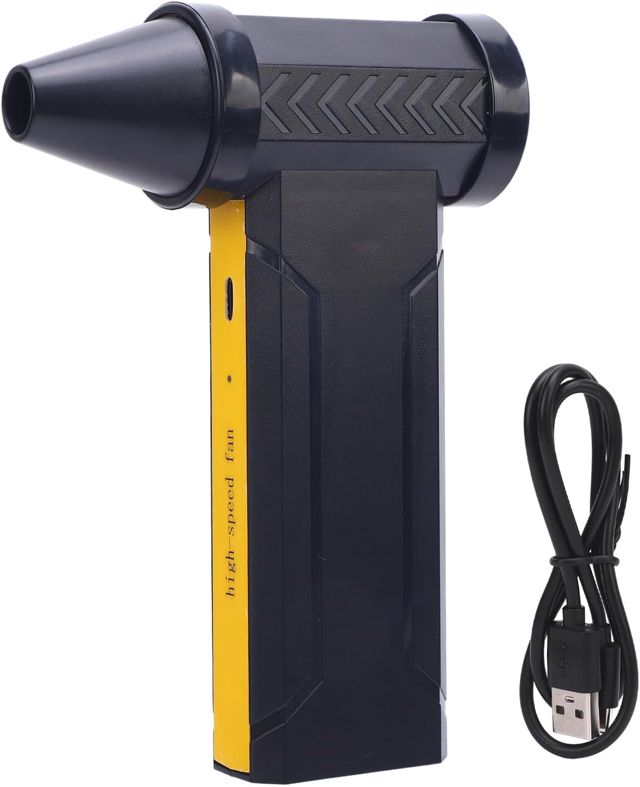 Plumeau à air comprimé 160 000 tr/min, vent puissant, multifonctionnel, sans fil, souffleur d'air électrique portatif pour clavier, maison, toilettage d'animaux en plein air