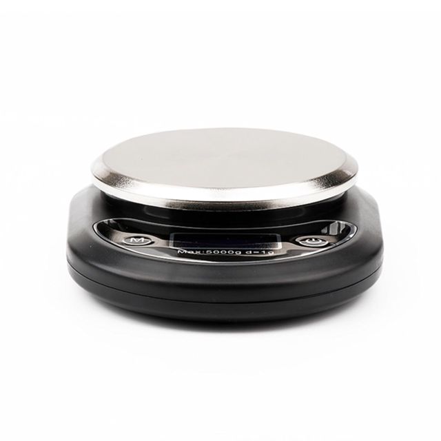 Balance Cuisine Numérique 5kg 0,1g, Compacte, Noire