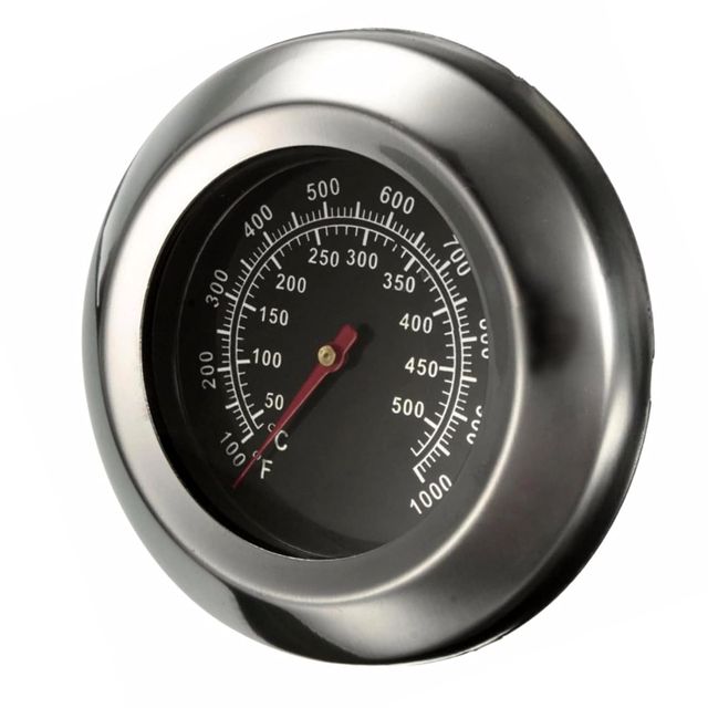 Wakects Thermomètre de Four, Thermomètre Alimentaire en Acier Inoxydable, Large Plage de 100 à 1000 Degrés Fahrenheit, Cadran Portable pour la Cuisine, le Gril, le Fumoir et la Cuisson au Barbecue