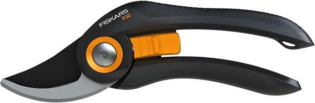 Fiskars Solid Ciseaux à élaguer, Orange/Noir