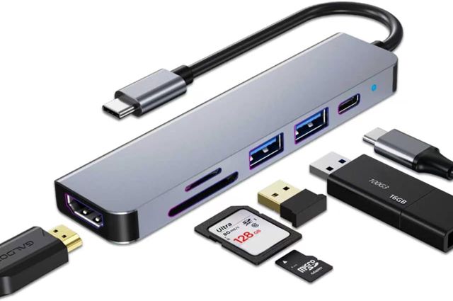 Hub USB C 12 en 1 Station d'accueil Compatible avec MacBook Pro
