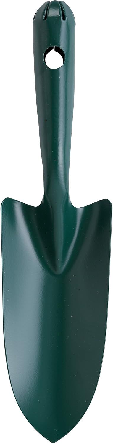 LEBORGNE - Transplantoir Tout Acier - Outil de Jardinage Précis - Ø 30 mm - 0,12 kg - Pour Balcons et Terrasses - Manche Court Ergonomique pour Entretien Plantes en Pots