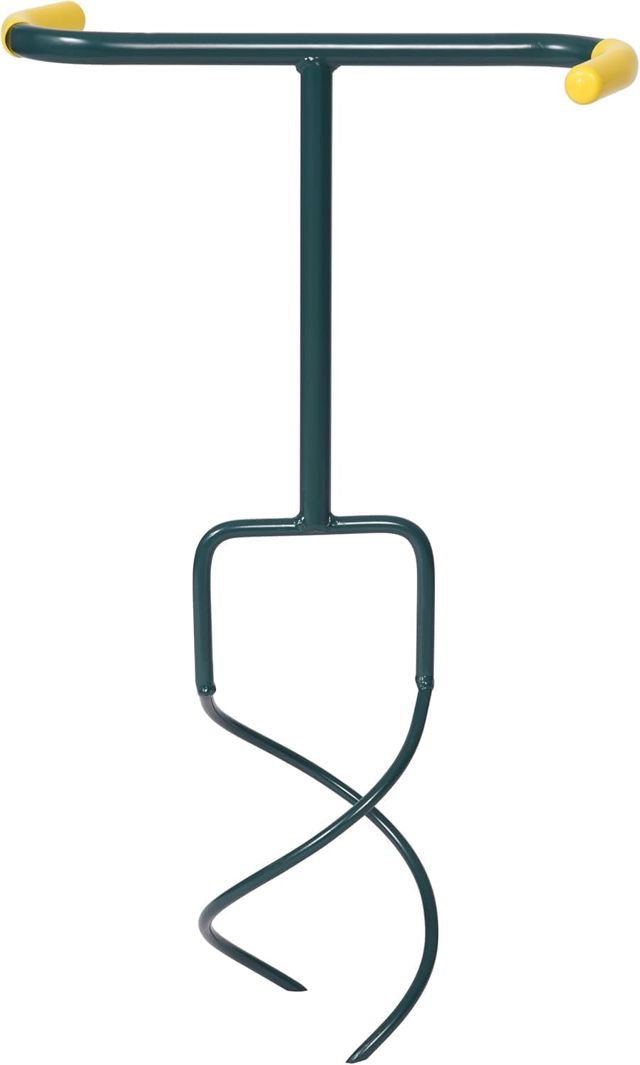 Leborgne - Aérocompost Naturovert - Aérateur de Compost et Ergonomique - Dents Profilées - Modèle 320061 - Vert