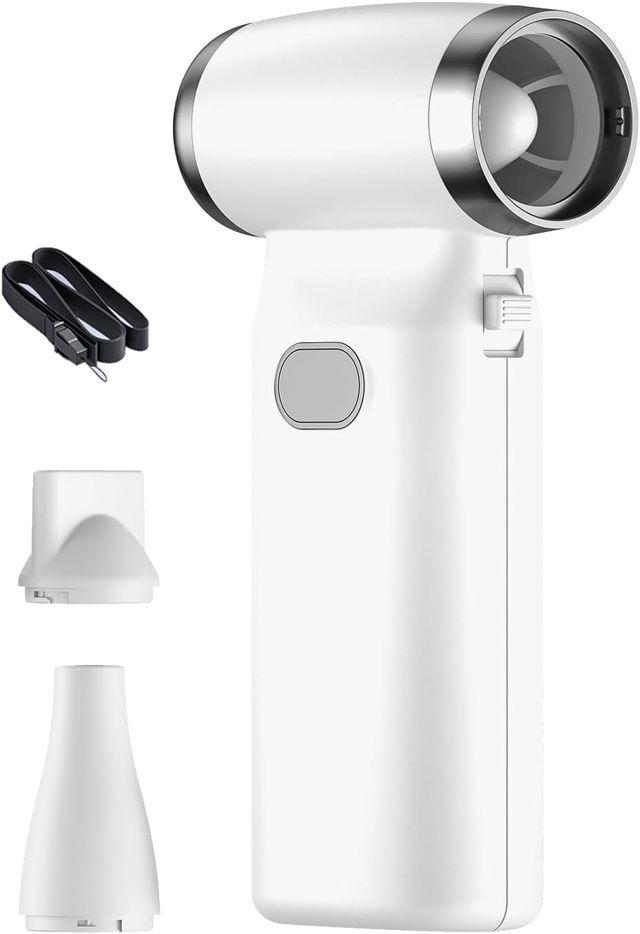 Dépoussiéreur électrique portatif avec écran LCD, souffleur de poussière pour Ordinateur Portable, Automobile, Camping, claviers, Outil de Nettoyage, Jets à Vitesse, souffleur d ' air Sec