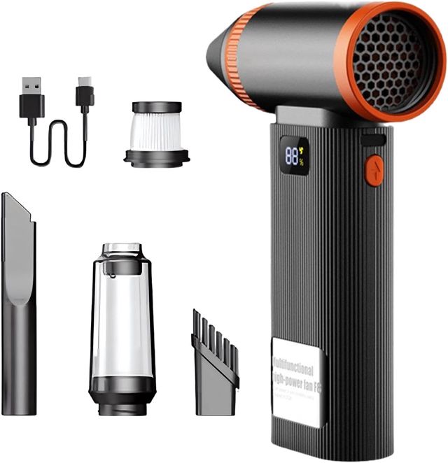 Dépoussiéreur électrique 130 000 tr/min 5 vitesses rechargeable