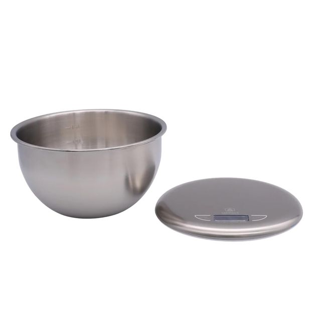 Pèse-aliment en inox