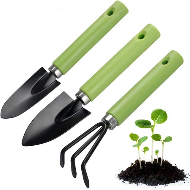【Importé】3 Pièces Plante Petits Outils de Jardinage Outils à Main de Jardin