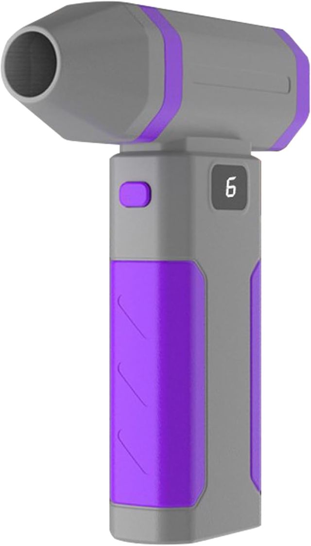 Dépoussiéreur à air comprimé – 100 000 tr/min – Ventilateur sec rechargeable | Dépoussiérage d'air comprimé réglable à 5 vitesses, nettoyeur de moteur sans balais ou nettoyeur d'ordinateur portable ou