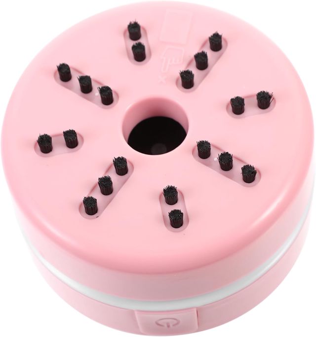 Mini Nettoyage Rose Portable en Plastique Aspirateur Bureau