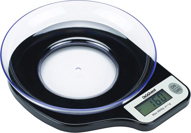 Digiquest Balance de cuisine numérique 5 kg avec graduation 1 gramme - BLC5DIG